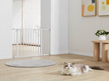 Baby Gate, 749-990 mm Extra Wide, 762 mm High, Dog Gate for Stairs Doorways and House, Easy Step V952-LGXCWZLBS305UJDRFV0