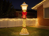 Christabelle 1.5m Festive Lamp Post Christmas Light Up Display LED Outdoor Indoor Xmas Yard Law 112_SHE207