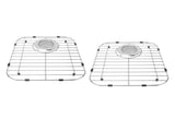 Kitchen Sink Grid for Single Bowl Sinks Stainless Steel Sink Bottom Protector Rack with 2 Strainers V1294-YM0901-3118250161911