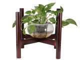 Bamboo Plant Stand Flower Pot Holder Potted Stand Indoor Display Rack Room DecorM V1294-YM0901-3111200257312