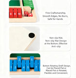 Shut The Box-Wooden Dice Board Game, Funny Shut The Box Game 2-4 Player, Board Games Gift for V1189-LWWAL-20260325-00282
