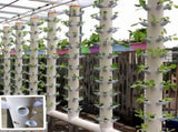 80X Hydroponic Vertical Tower Container DIY Hydroponic Planting Cup Flower Container Plant Growth V1366-AZ2-W-14659