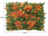 Mixed Orange and Green Moss Panel UV Resistant 100cm x 100cm V637-DP1225251