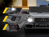 Kids Electric Ride On Car G63 Toy Cars Remote Control Grey RCAR-AMG63-LS-GY