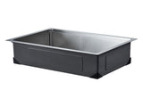 30 inch Kitchen Sink Workstation, 304 Stainless Steel Undermount Sink, Drop-In Single Bowl Farmhouse V952-QRSSCTXPDC30WNDLEV0