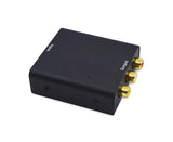 Mini HDMI-compatible 1.4b to AV 4Kx2K 1080P to 3RCA CVBS Video Audio Converter Adapter Black V1263-JX-1081