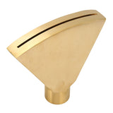 Fan Shaped Fountain Nozzle G1 Inch Brass Flat Head Spray Nozzle Fountain Sprinkler Head for Garden V1294-YM0706-3111230203411