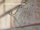 10 Pack 155-165mm Brick Hooks - Wall Clips Hangers For Pictures Plants V238-SUPDZ-32322737864784