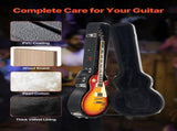 Electric Guitar Hard Case, 1050 mm Gourd-Shaped Guitar Hard Case, With Lock Latch Key Handle, PVC V952-HLXJTYHHLXJH98R2TV0