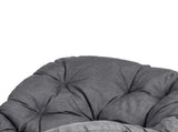 Levede Rocking Chair with Thick Cushion PE Rattan Silent Strip Indoor Patio Grey CH1186-DGY-AU