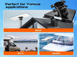 Pipe Adapter for Starlink Gen 3, Metal Mounting Connector for Starlink V3 Standard Dish to Wall/Pole V1181-ZY004