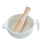 Grinding Bowl Tool SetFood Grinder Bowl White 1 Set for Families V1366-AZ2-W-12243