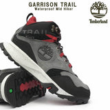 Timberland Mens Garrison Trail Waterproof Mid Hiking Boots High Top - Dark Grey - US 11 V563-0A28BF_018-DRK_GRY-US11