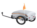 Bike Cargo Trailer, 88/100/160 lbs Load Capacity, Heavy-Duty Bicycle Wagon Cart, Foldable Compact V952-CGKHZHJG100BMFBKOV0