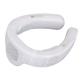 Portable Neck Fan Cooling and Heating Dual Use 3 Speeds Semiconductor Quiet Lightweight Battery V1294-YM0901-3113250130111