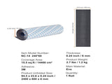 Boat Flooring, EVA Foam Boat Decking 94.5" x 23.6", Non-Slip Self-Adhesive Flooring, 15.5 sq.ft V952-CBZZFHPMDDSHB8RTKV0