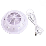 Mini Ultrasonic Dishwasher Portable USB Household Fruit Dishwasher for Home KitchenWhite V1294-YM0523-3113210186111