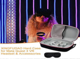 For Meta Quest 3 VR Headset Travel Hard Case EVA Storage BoxEye Patch V1263-JX-3091