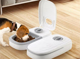 CARLA HOME 2 Meal Automatic Pet Feeder with Timer for Cat & Dog Wet & Dry Food LSB-36309