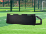Soccerer Board, 115x45 cm Portable Soccer Wall with 2 Angles, Foldable HDPE Kickback V952-ZQHDBHDPE451MXKRDV0