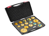 Brake Master Bleeder Kit, 17 Pcs, Professional Brake Bleeder Adapter Set with Complete Kit & Handle, V952-CCYGHSPQTJ17GSTKOV0