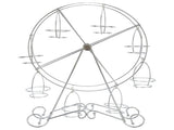 Ferris Wheel Cupcake Stand 8 Cups Dessert Carrier Display Holder for Restaurants Dessert Shops Theme V1294-YM0715-3118220094311
