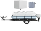 Pontoon Boat Cover, Fit for 17'-20' Boat, Heavy Duty 600D Marine Grade Oxford Fabric, UV Resistant V952-FQCZYCYCB21245KUNV0