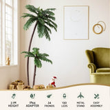 Jingle Jollys Christmas Tree 2.1m LED Lighted Xmas Palm Trees Party Decorations XM-TR-FAIRY-PALM01