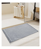 Tassel Woven Bath Mat, Beige, 5080cm V1221-XM-YSDD-002
