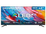 SKYWORTH Q5600H 43''-QLED Smart Google TV, FHD, HDR10 HLG, Find-My Remote,Dolby Audio, Screen V1398-43Q5600H