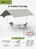 White Canopy Version-CanopyFolding Table2 Moon Chairs V1221-WHITE-CANOPY-VERSION-CANOPY-FOLDING-TABLE-2-MOON-CHAIRS