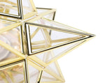 Star LED Ceiling Light 3 Color Temperature Flush Mount Hardwired Modern Lighting Fixture Ceiling V1294-YM0901-3119240083912