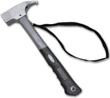 30cm Camping Hammer with Carrying Cord Tent Hammer Fish Scaler & Rubber Grip Stainless Steel Camping V1258-DP02-BOL-28