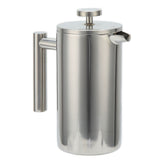 1000ML French Press Stainless Steel Coffee Pot Hand Brewed Coffee Tea Maker for Home V1294-YM0523-3118210239111