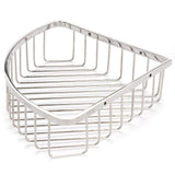 Stainless Steel Bathroom Shower Corner Basket Storage Shelf Wall Mounted Holder Organizer V1294-YM0901-JY05673