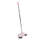2 in 1 Hand Push Floor Sweeper Stainless Steel 180 Degree Rotating Hard Floor Mopping Sweeper V1294-YM0901-3113250025912