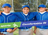 12 Pcs Baseball Belts Softball Belts Bulk for Adult and Youth Adjustable V1258-DP02-C-1372