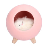 USB Atmosphere Lamp Children Girls Bedroom Bedside Cartoon LED Sleeping Night Light Warm LightPink V1294-YM0901-3119210127412