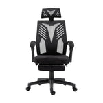 Artiss Mesh Office Chair Recliner Black OCHAIR-H-878-ABK