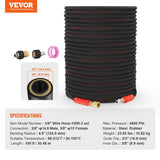 Pressure Washer Hose, 100FT, Kink Free 3/8"-14.8 Male, 3/8"-15 Female For Most Brand Pressure V952-GYQXRG100FT3TSQ9MV0