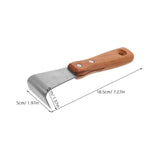4-Piece Fruit Tree Bark Removal Tool Set, Compact and Gardening Tools for Tree Care, Pruning, and V1370-AZ4-14951