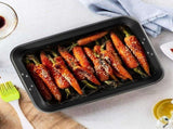 Non Stick Lasagne Pan with Handles, Deep Rectangular Oven Roasting Dish for Cakes, Brownies, Lasagne V1189-LC-AMZ-00083