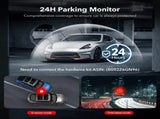 4K Dash Camera with Touch Screen, Black, Front and Rear, 64GB Card Included V178-59118