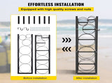 Refrigerant Tank Rack with 3x30lb and Other 3 Saving Space, Cylinder Tank Rack 46x13x4-inch, V952-QPJ3X30BJQT000001V0