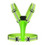 Reflective Vest Running Gear, 3s Colors High Visibility Reflective Running Gear Rechargeable V1192-AZ-W-16252
