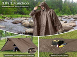 Reusable Waterproof Rain Poncho V1237-ZY-908-216