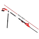 Giantz Cordless Pole Hedge Trimmer Garden Pruner Electric Cutter HT-POLE-20V-45-RDBK