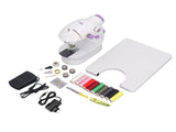 Mini Sewing Machine for Beginner Electric Portable Sewing Quilting Machine Kit Sewing Threads V1294-YM0901-3113240184512
