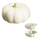 Pumpkin Snack Tray,Multifunctional Pumpkin-Shaped Serving Bowl - Fall Snack Tray for Candy, Nuts, V1366-AZ2-W-20777