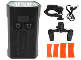 Bike Front Light USB Charging IPX6 2000LM Bicycle Headlight Outdoor Cycling Accessory V1294-YM0901-3119210039511